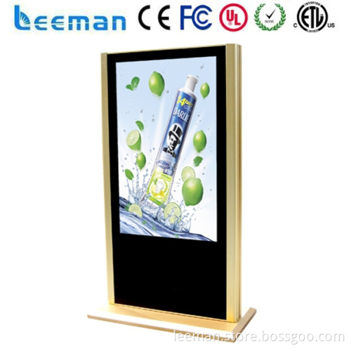 lcd kiosk digital signage Leeman P2 SMD lcd display with 42 inch screen